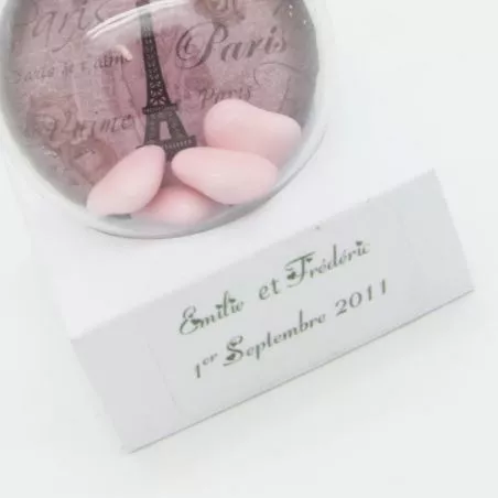 Support boule plexi 5cm X10 Support boule plexi 5cm X10