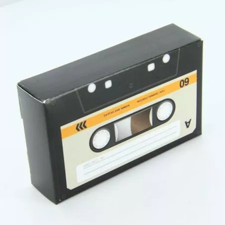 Boîte dragée casette audio X10 Boîte dragée casette audio X10