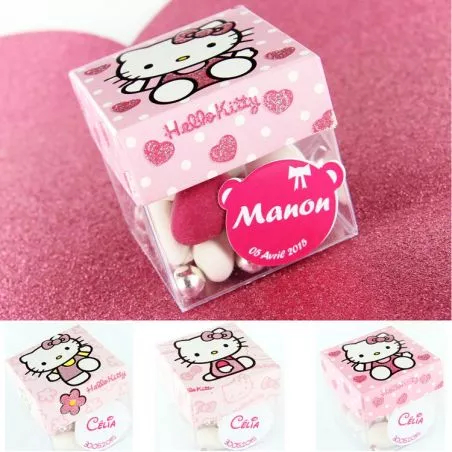 Boite dragées Hello Kitty X3 - Sanrio© Boite dragées Hello Kitty X3 - Sanrio©