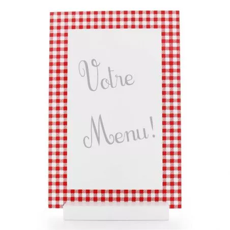 Grand Menu Vichy 30 x 20cm Grand Menu Vichy 30 x 20cm