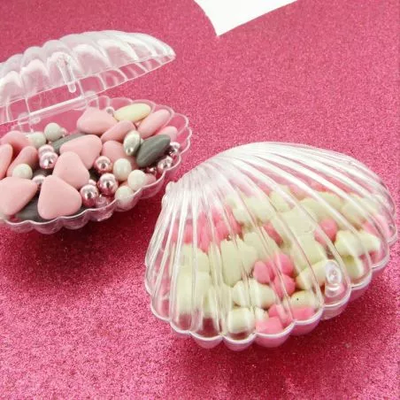 3 Coquillages boite dragées 3 Coquillages boite dragées