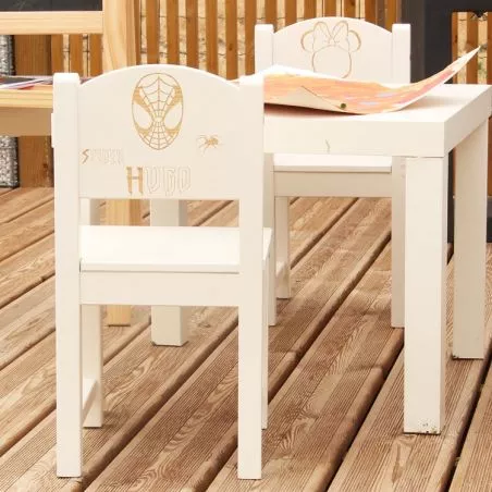 Chaise enfant personnalisée - Spider man Chaise enfant personnalisée - Spider man