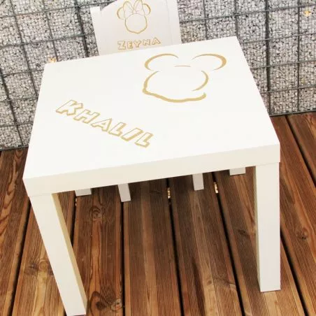 Table enfant personnalisée - Mickey Table enfant personnalisée - Mickey
