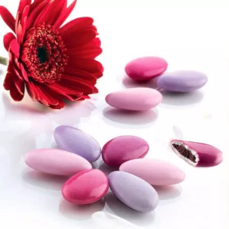Dragées chocolat thème Rosé - 1kg Dragées chocolat thème Rosé - 1kg