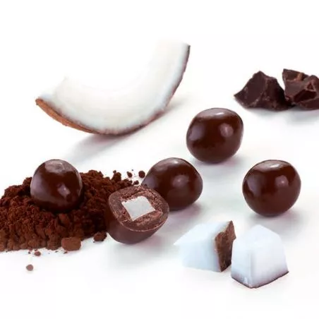 Dragées boule Coco enrobé chocolat Dragées boule Coco enrobé chocolat