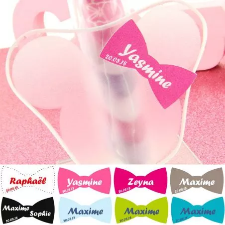Etiquette personnalisée Noeud - (Lot de 14) Etiquette personnalisée Noeud - (Lot de 14)