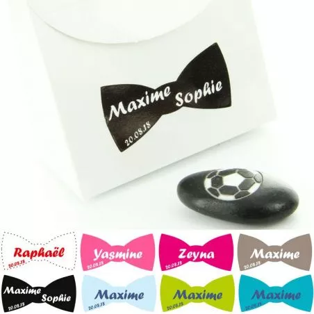 Etiquette personnalisée Noeud - (Lot de 14) Etiquette personnalisée Noeud - (Lot de 14)