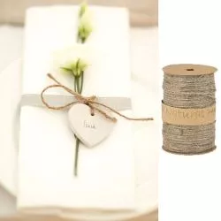 Ficelle Jute naturel 100m x 2mm