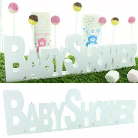 Bar à bonbon - Déco Baby shower en bois Bar à bonbon - Déco Baby shower en bois