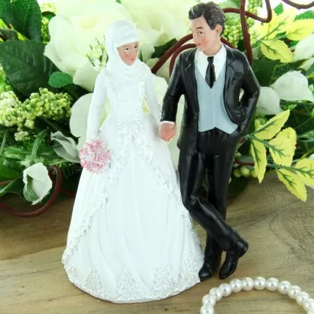 Figurine gateau mariage Musulman Figurine gateau mariage Musulman