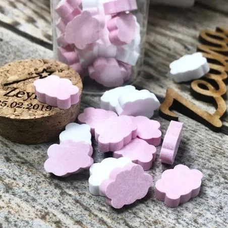 Bonbon mini Nuages dextrose 990psc - Rose Bonbon mini Nuages dextrose 990psc - Rose