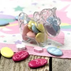 Contenant dragées petite Licorne (lot de 3)