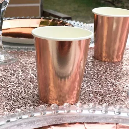 Gobelet rose gold 6 pieces Gobelet rose gold 6 pieces
