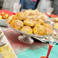Plateau gâteaux sur pied