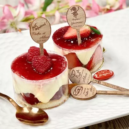 Étiquette Pic gâteau - Personnalisée Étiquette Pic gâteau - Personnalisée