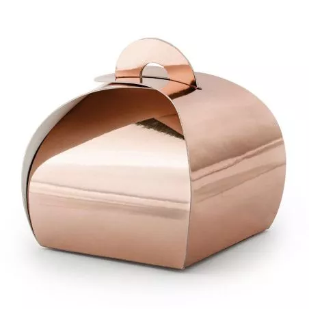 10 Ballotins dragées rose gold 10 Ballotins dragées rose gold
