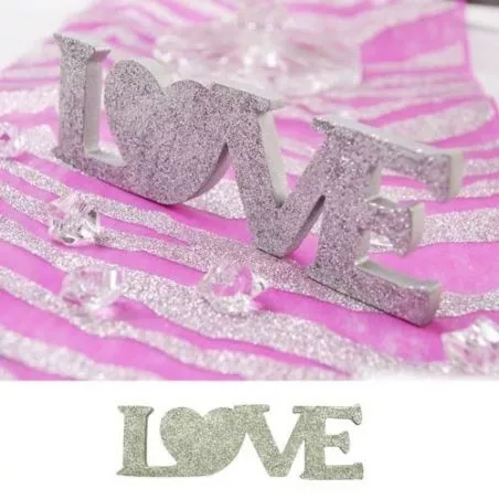Centre table "LOVE" Argent Centre table "LOVE" Argent
