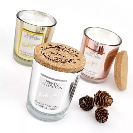 Bougie parfumée Cadeau d'invité noël Bougie parfumée Cadeau d'invité noël