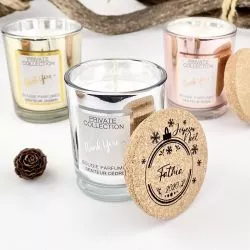 Bougie parfumée Cadeau d'invité noël