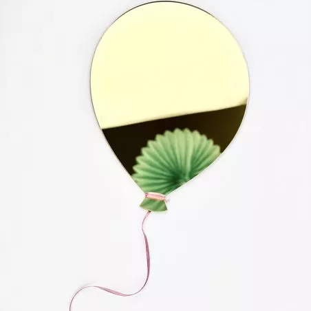 Miroir acrylique forme ballon - Personnalisé Miroir acrylique forme ballon - Personnalisé