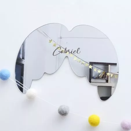 Miroir acrylique Ange - Personnalisé Miroir acrylique Ange - Personnalisé