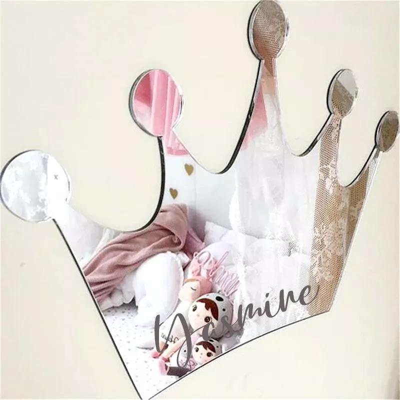 Miroir acrylique Couronne - Personnalisé Miroir acrylique Couronne - Personnalisé