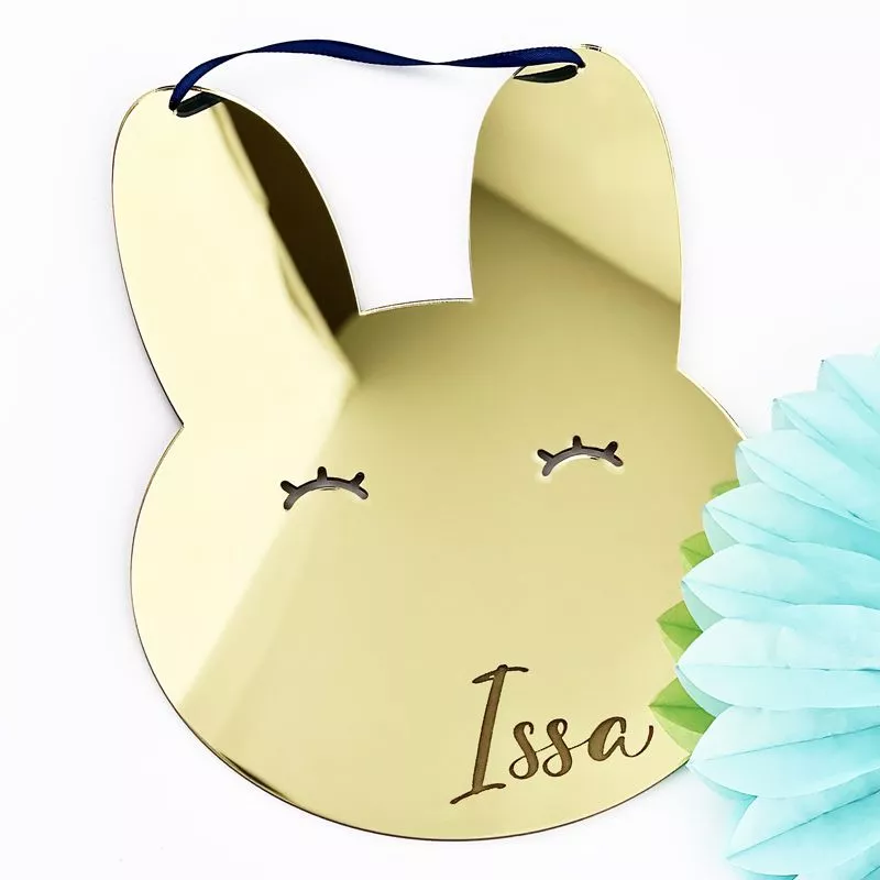 Miroir lapin acrylique - Personnalisé Miroir lapin acrylique - Personnalisé