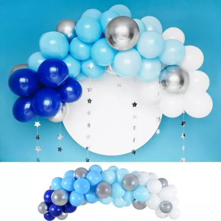 Guirlande de Ballons variation BLEU Guirlande de Ballons variation BLEU