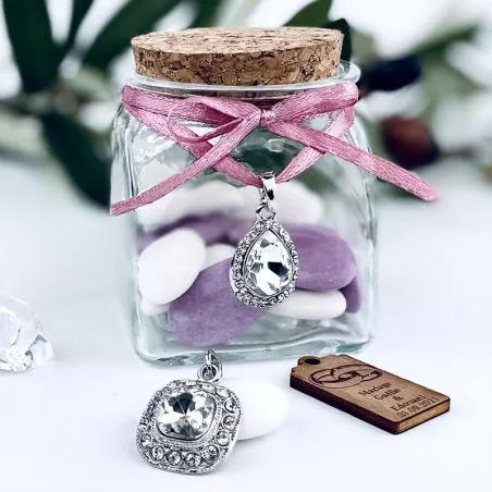 Pendentif charm Strass Pendentif charm Strass