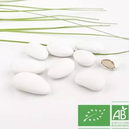 Dragées Amande certifié BIO- Blanche Dragées Amande certifié BIO- Blanche
