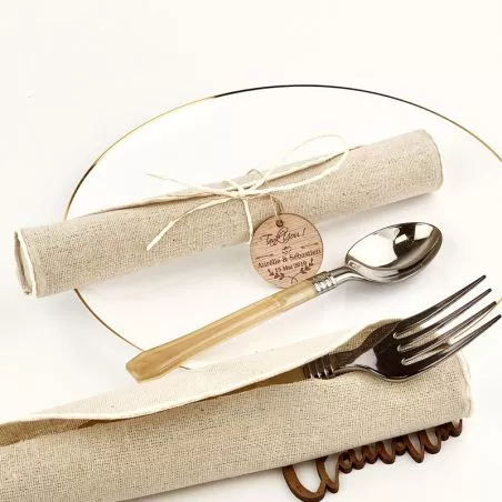 Boite cylindre Lin 21x3.5cm Boite cylindre Lin 21x3.5cm
