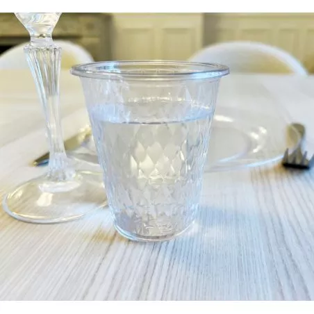 Verre gobelet diamant 25piéces Verre gobelet diamant 25piéces
