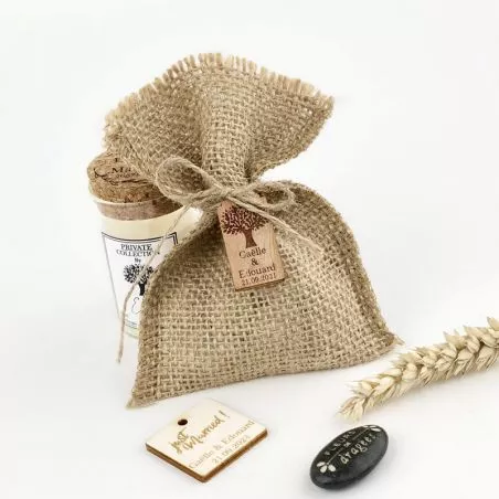 Bourse dragées jute pas cher (5pcs) Bourse dragées jute pas cher (5pcs)
