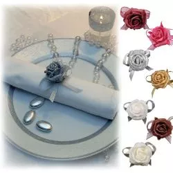 Rose autocolante X6