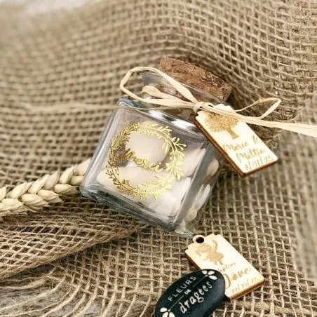 Pot verre encrier - Merci Pot verre encrier - Merci