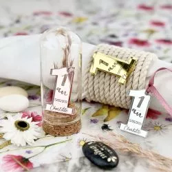 6 Etiquettes anniversaire 1an