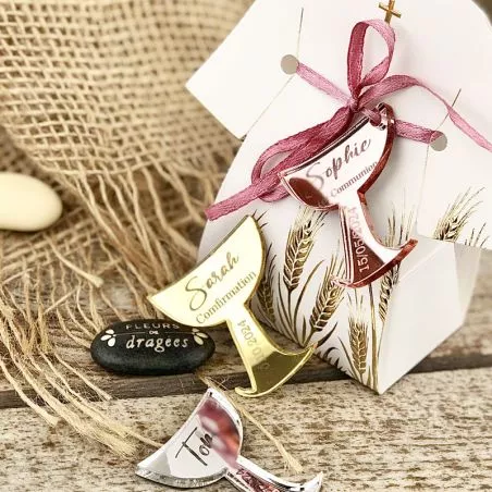Etiquette Calice communion - Miroir (6psc) Etiquette Calice communion - Miroir (6psc)