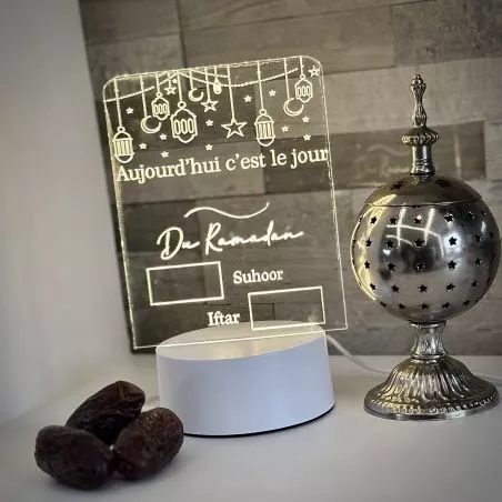 Lampe led Ramadan - Calendrier Lampe led Ramadan - Calendrier