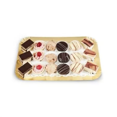 Plateaux doré 24x33 cm (lot de 5) Plateaux doré 24x33 cm (lot de 5)