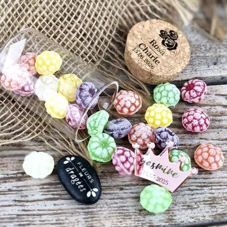 Bonbons d'antan - Mûres assortis 350psc Bonbons d'antan - Mûres assortis 350psc