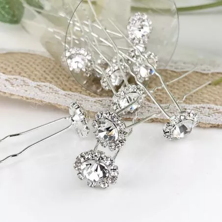 (Lot 12) Pic à cheveux mariage Strass (Lot 12) Pic à cheveux mariage Strass