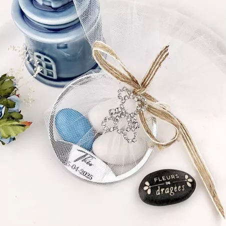 Anneau dragées argent Anneau dragées argent