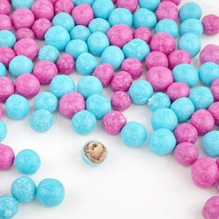 Perle au chocolat Mix Turquoise/Fuchsia - 500gr Perle au chocolat Mix Turquoise/Fuchsia - 500gr