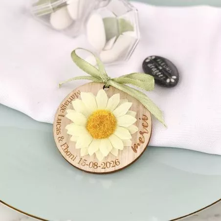 (72 pièces) Tête Marguerite jaune en Tissu - DIY (72 pièces) Tête Marguerite jaune en Tissu - DIY