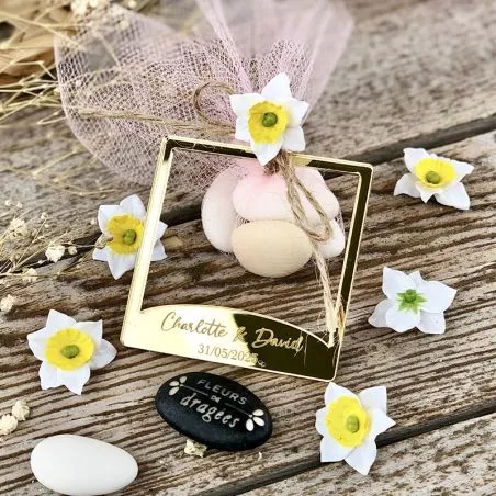 (72 pièces) Tête Jonquille en Tissu - DIY (72 pièces) Tête Jonquille en Tissu - DIY